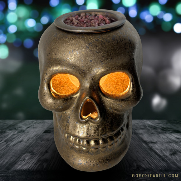 Zombie Trophy Wife Sizzling Room Salt Crystal Potpourri: Orange Patchouli Sugar - Picture 3 of 10